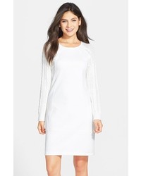 Laundry by Shelli Segal Cable Knit Sweater Dress
