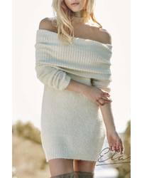 Elan International Elan Cowl Neck Sweater Dress