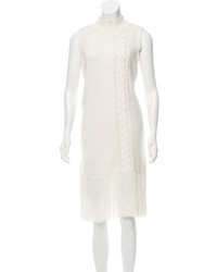 Timo Weiland Fringe Sweater Dress