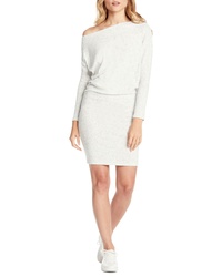 Michael Stars Madison One Shoulder Ribbed Sweater Dress