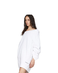 Dsquared2 White Sweater Dress