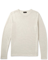Theory Andrejs New Irish Linen Sweater