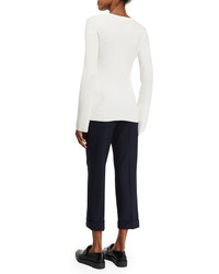 Theory Ardesia S Prosecco Ribbed Sweater