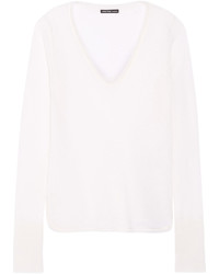 James Perse Cashmere Sweater Off White