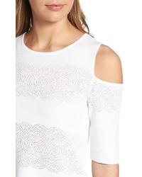 Nic+Zoe Cold Shoulder Sweater