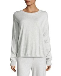 Vince Heathered Cotton Sweater