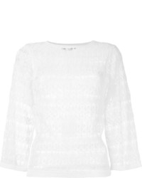 Isabel Marant Wide Sleeve Crochet Sweater