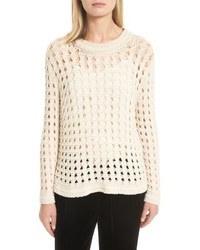 Joie Macha Open Stitch Cotton Alpaca Sweater