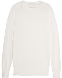 MARQUES ALMEIDA Marques Almeida Cotton Blend Sweater White