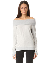 Pam & Gela Off Shoulder Sweatshirt