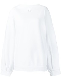 Off-White Balloon Sleeve Sweatshirt