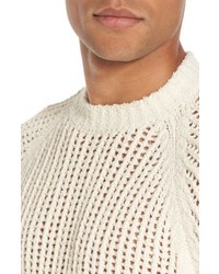Vince Open Weave Raglan Sweater