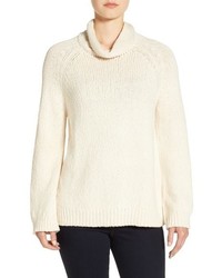 Eileen Fisher Organic Cotton Cowl Neck Sweater