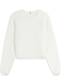 See by Chloe See By Chlo Cotton Pullover With Zipped Back