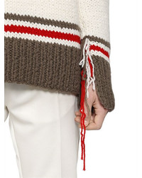 Maison Margiela Wool Blend Knit Sweater