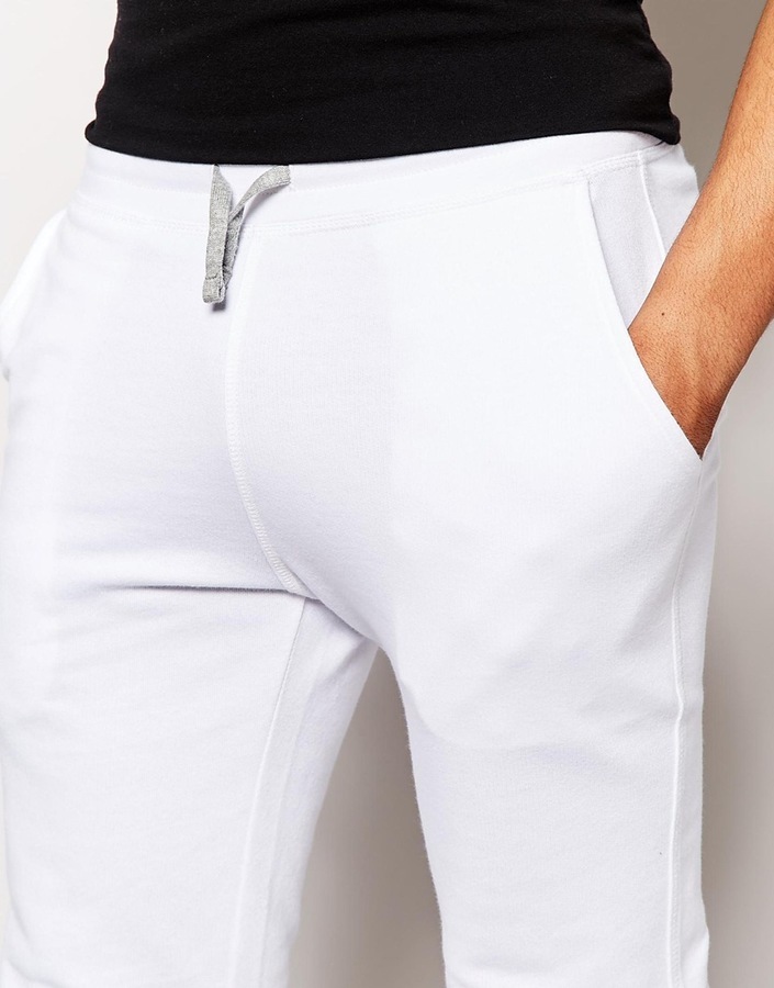 White 2025 skinny joggers