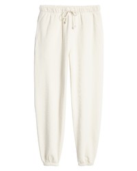 Elwood Core French Terry Sweatpants In White At Nordstrom