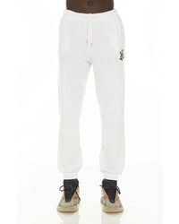 Cult of Individuality Core Slim Sweatpants In White At Nordstrom