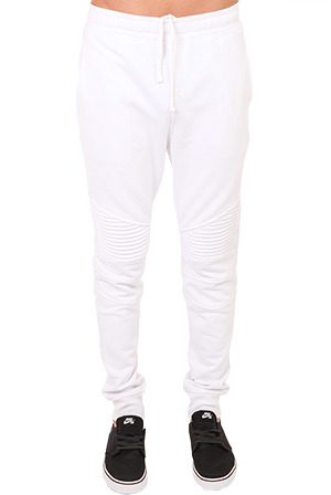 white sweatpants cheap