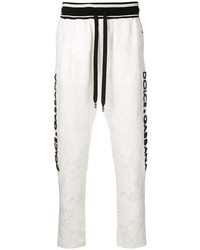 Dolce & Gabbana Lace Embellished Tracksuit Trousers