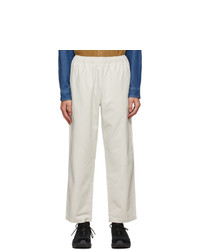 Stussy Off White Brushed Beach Trousers