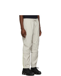 Moncler Off White Corduroy Sport Trousers