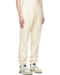 Rhude Off White Embroidered Lounge Pants