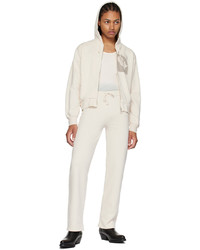 Paloma Wool Off White Organic Cotton Lounge Pants