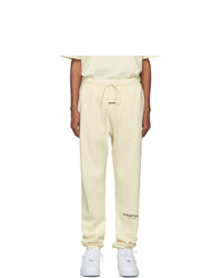 Essentials Off White Reflective Logo Lounge Pants