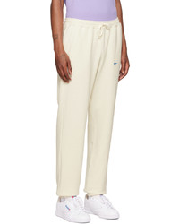 UNNA Off White Slow Motion Lounge Pants