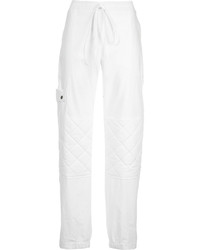 Rosie Assoulin Quilted Knee Sweatpants