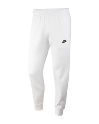 Nike Sportswear Club Pocket Fleece Joggers In Whiteblack At Nordstrom