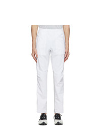 On White Clubhouse Track Pants