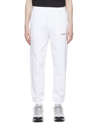 Helmut Lang White Cotton Lounge Pants