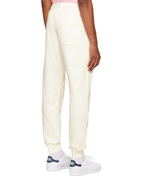 Casablanca White Embroidered Lounge Pants