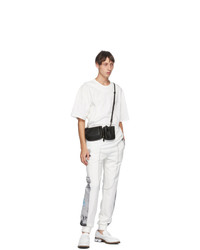 Feng Chen Wang White French Terry Lounge Pants