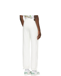 Amiri White Large Logo Lounge Pants