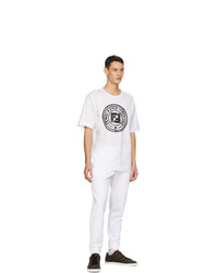 Fendi White Logo Waistband Lounge Pants