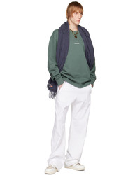 Acne Studios White Relaxed Fit Lounge Pants