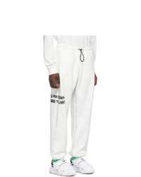 Adidas Originals By Alexander Wang White You For E Yeah Exceed The Limit Lounge Pants