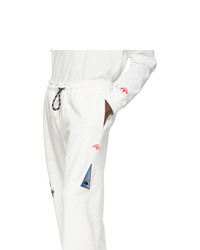 Adidas Originals By Alexander Wang White You For E Yeah Exceed The Limit Lounge Pants