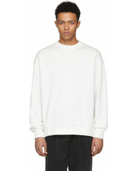 D By D White X String Sweatshirt
