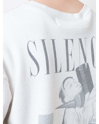 Enfants Riches Deprimes Enfants Riches Dprims Silence Print Sweatshirt