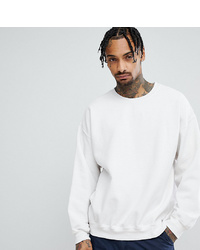 Reclaimed Vintage Inspired Oversized Sweatshirt In White