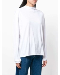 ARIES Laced Back Mock Neck Sweatshirt