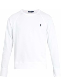 Polo Ralph Lauren Logo Embroidered Crew Neck Cotton Sweatshirt
