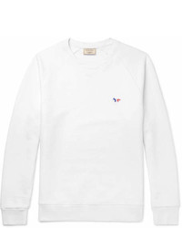 MAISON KITSUNÉ Maison Kitsun Loopback Cotton Jersey Sweatshirt