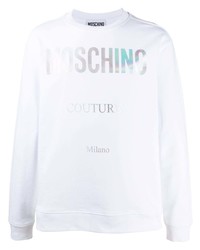 Moschino Metallic Logo Sweatshirt