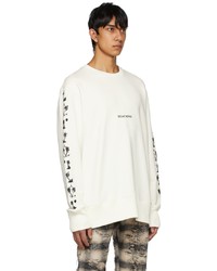 Givenchy Off White Cotton Sweater