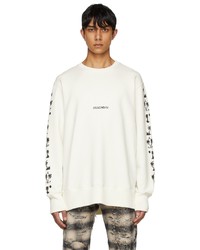 Givenchy Off White Cotton Sweater